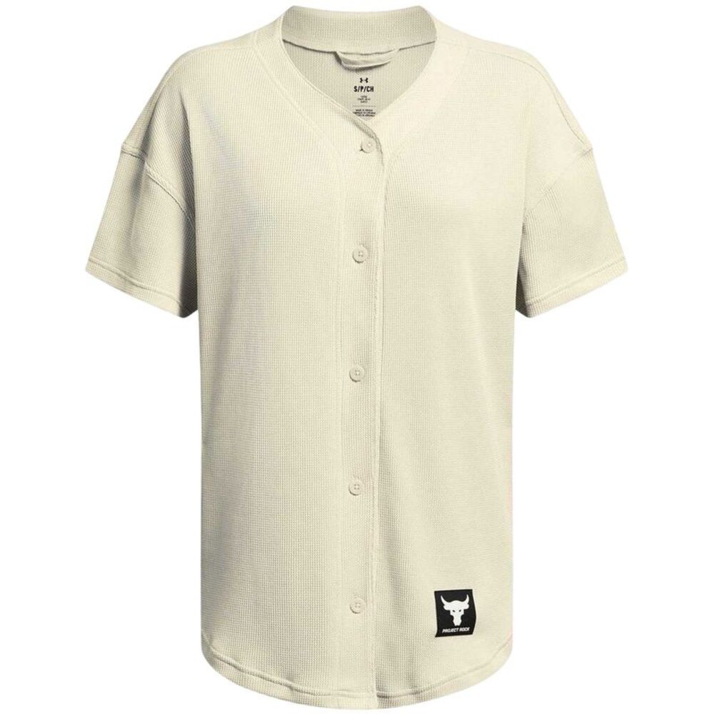 Under Armour Womens/Ladies Project Rock Easy Go Shirt / Beige